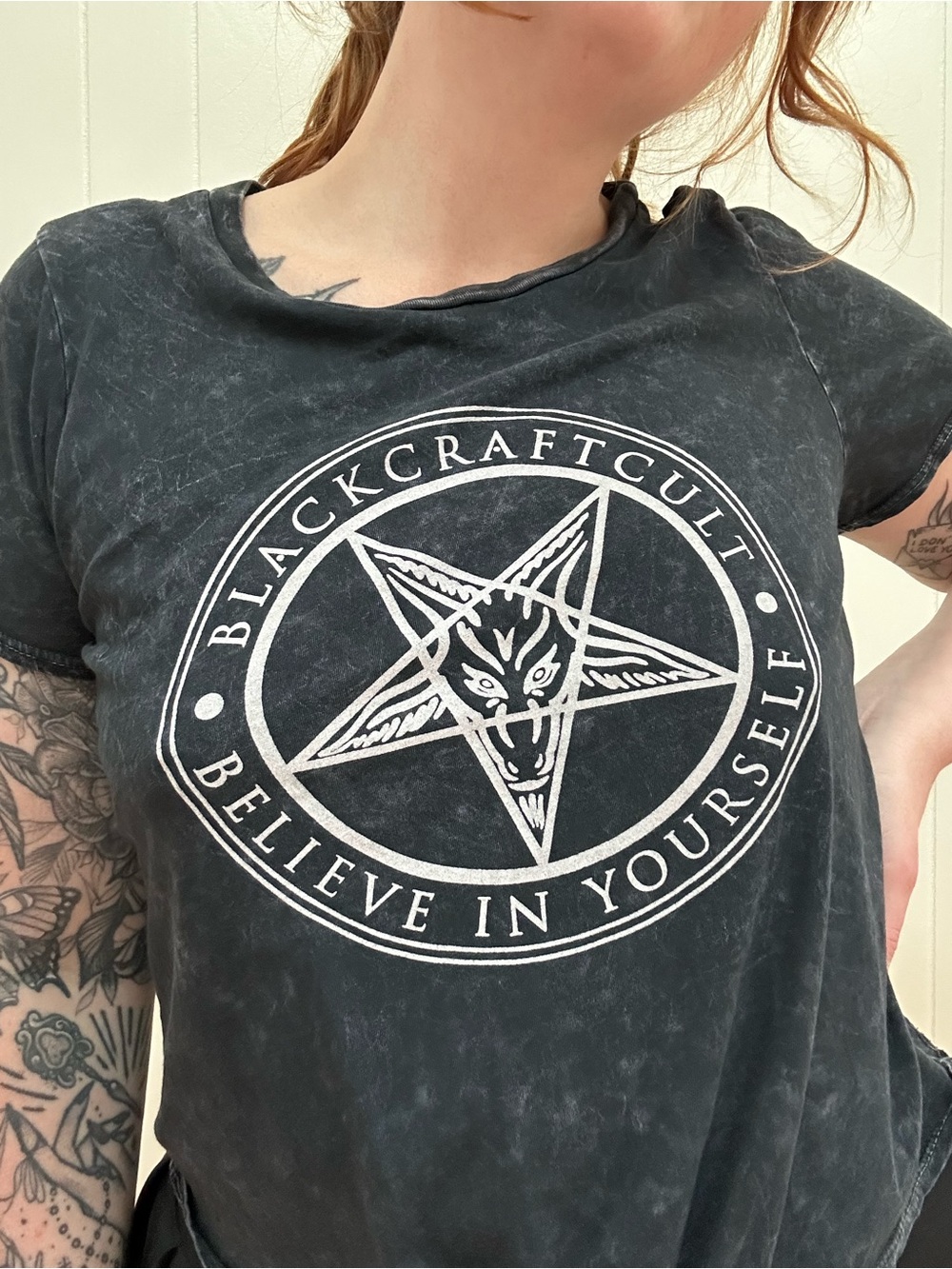 Blackcraft Cult 'Believe In Yourself' Short Sleeve Tee - Black